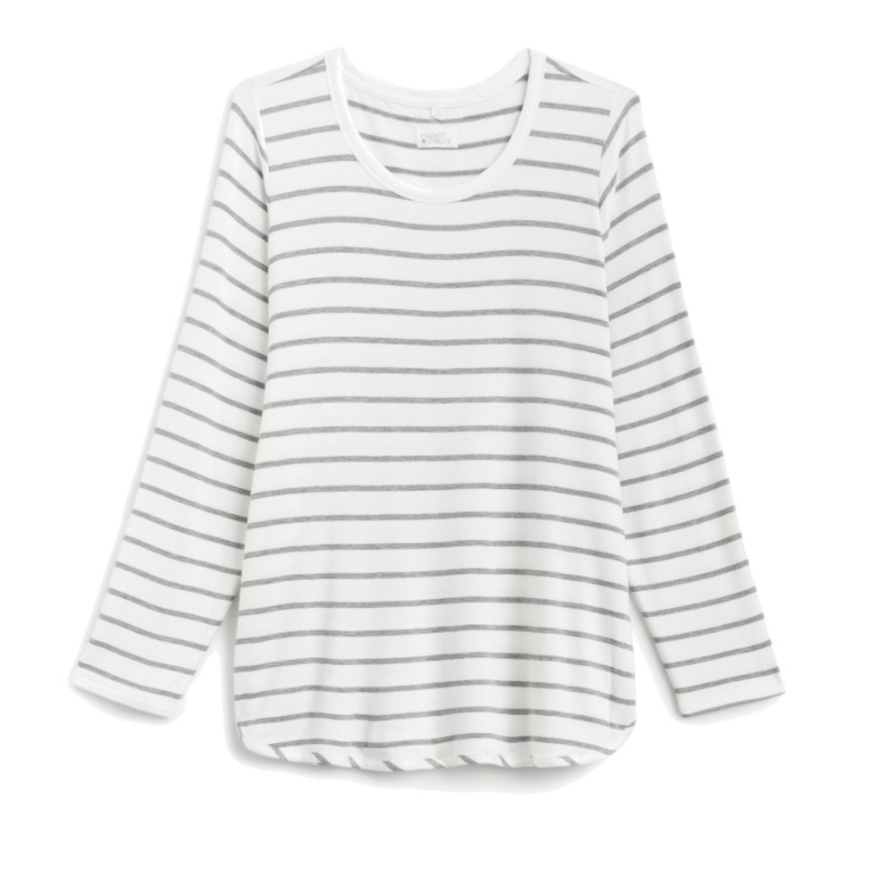 Stripped Cozy Top